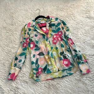 Spring Sheer Top Woman’s Small